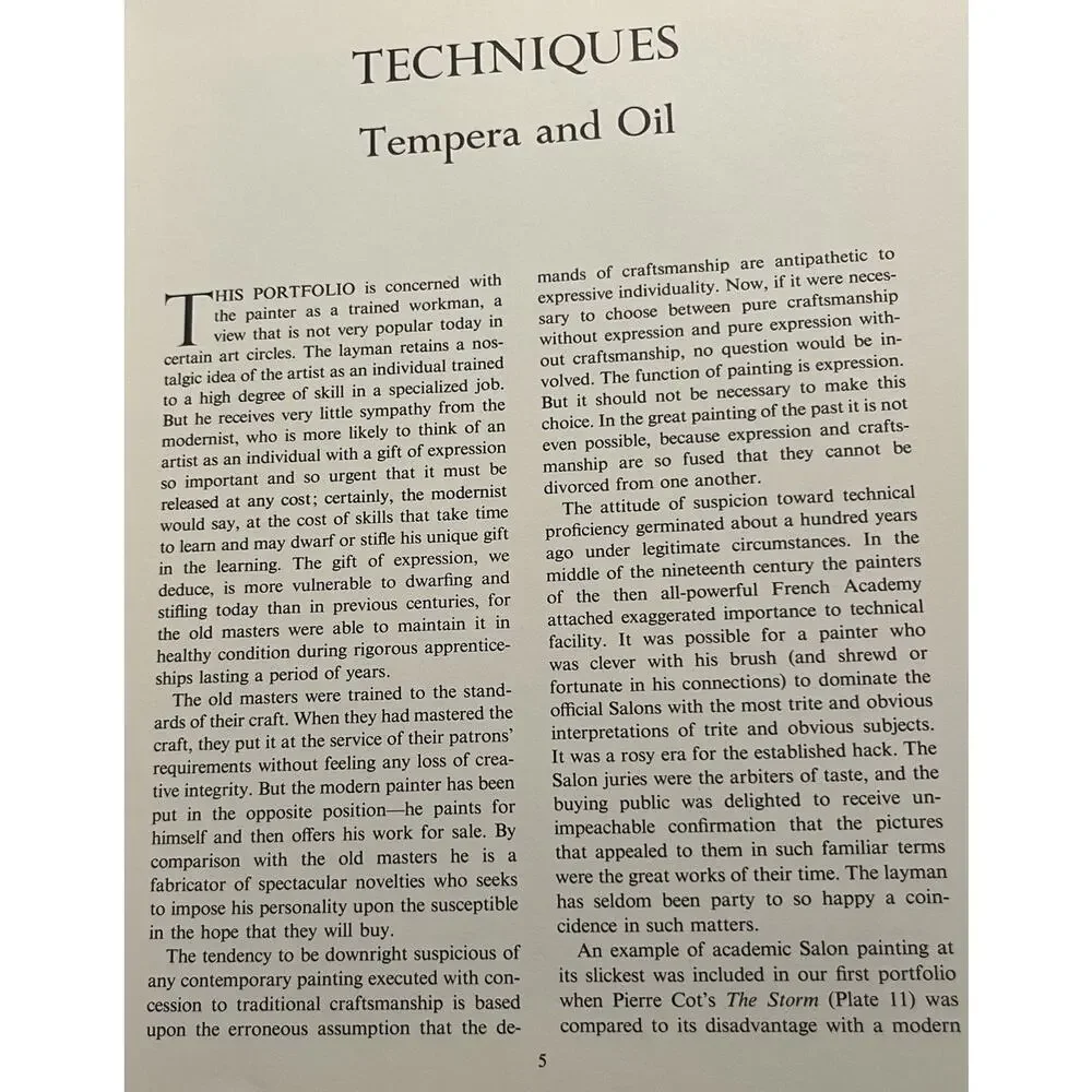 Metropolitan Seminars in Art By Canaday Portfolio 9 - Tempera & Oil: 1958 - Fine
